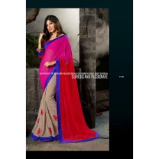 Printed Georgette Designer Saree